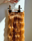 Copper Wavy DIY Hair Extensions Home Kit