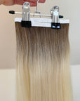 Light Brown/ Blonde Ombre DIY Hair Extensions Home Kit