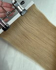 Beige Blonde Straight DIY Hair Extensions Home Kit