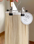 Platinum Blonde DIY Hair Extensions Home Kit