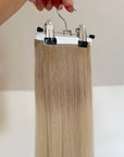 Beige/Blonde Ombré DIY Hair Extensions Kit