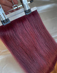 Burgundy DIY Hair Extensions Home Kit