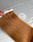 Copper Straight DIY Hair Extensions Home Kit