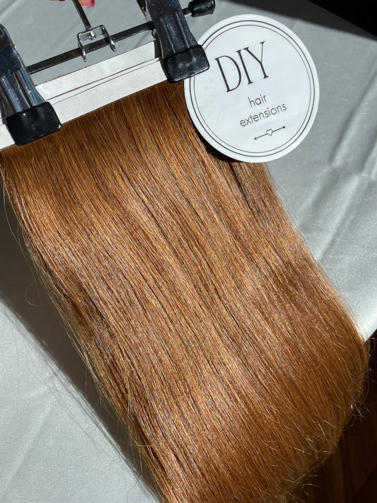 20” Golden Brown #5G DIY Hair Extensions Home Kit